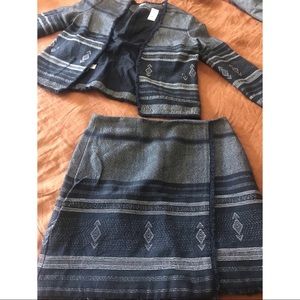 Loft skirt & blazer! Size 10!